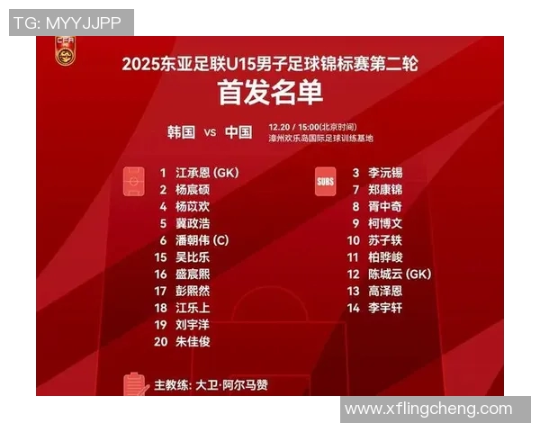 韩国与中国足球首发阵容对比分析揭示两队实力差距与战术布局